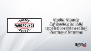 Special board meeting to be held on fairgrounds Sunday