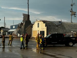 Building in Broken Bow casualty of Tuesday's storms