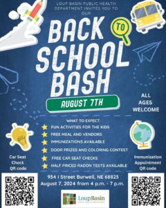 LBPHD hosting Back to School Bash Wednesday
