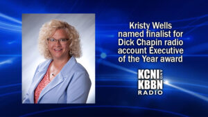 KCNI/KBBN's Wells named finalist for account executive award