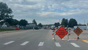Broken Bow intersection closed this week for school construction