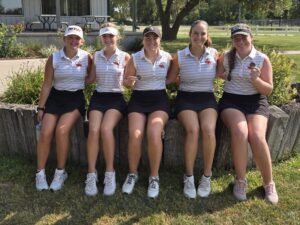 Broken Bow Girls Golf Competes at Cambridge