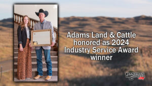 Red Angus Association of America industry service award goes to Adams Land & Cattle