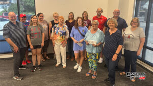 Over $10,000 in funds presented by Custer County Salvation Army