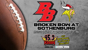 Broken Bow Football Concludes Regular Season at Gothenburg