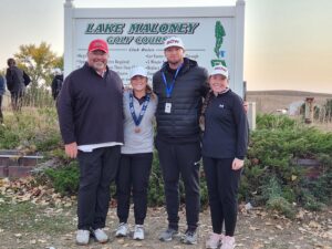 Broken Bow's Molly Custer Ties for Ninth and Brynn Custer Ties for 16th at Class C Girls State Golf