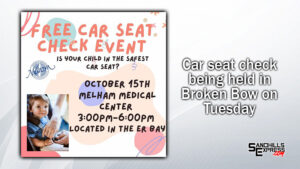 Car seat check event is Tuesday in Broken Bow