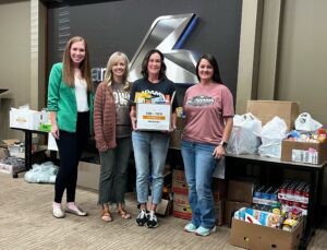 Over $7,500 and 4,900 donated in Adams Land & Cattle Food 4 Youth Challenge