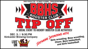 Broken Bow Athletic Booster Club to Host Winter Sports Tip Off at Kinkaider Brewing Co.