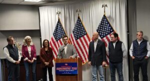 Election Day Fly-Around  Stops in Broken Bow