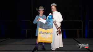 Thedford's Hoffman recognized as Champion at NJHA Fed Steer Shootout