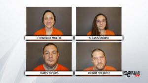 Four Broken Bow Residents Arraigned in Custer County Court after being arrested Saturday