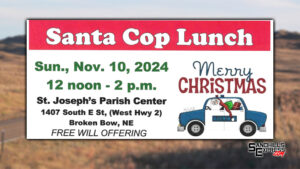 Santa Cop Lunch is Sunday in Broken Bow
