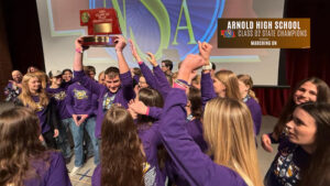 Arnold champions, Ansley third at D2 state play production competition