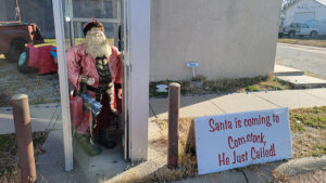 Comstock Christmas magic in full swing, Santa visiting this Saturday