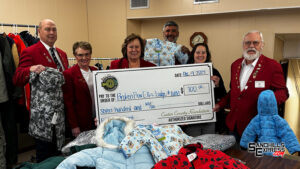 Broken Bow Elks receive Custer County Foundation grant money, near end of coat drive