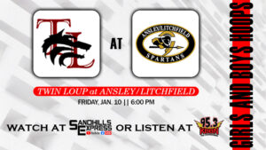Local Sports Calendar 1/10 - A/L vs Twin Loup Basketball on KBBN / Video Stream