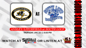 Local Sports Calendar 1/23 - South Loup vs Ansley/Litchfield on KBBN and Video Stream