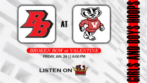 Local Sports Calendar 1/24 - Broken Bow Basketball at Valentine on KBBN