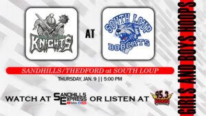 Local Sports Calendar 1/9 - South Loup vs Sandhills/Thedford Basketball on KBBN / Video Stream