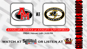 High School Basketball 2/14 - Ansley/Litchfield vs Anselmo-Merna on KBBN and Video Stream