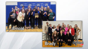 Arnold, Brady seize District Speech titles as area students punch tickets to state