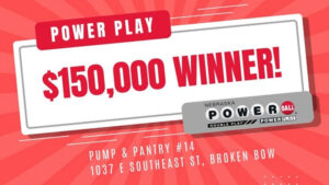 $150,000 winning Powerball ticket sold in Broken Bow