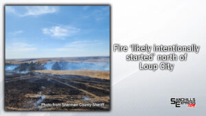 Investigation underway for fire 'likely intentionally started' north of Loup City
