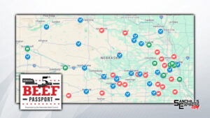 Area locations featured in 2025 Beef Passport, which starts May 1