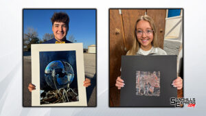 Two Litchfield students have artwork chosen for Governor's residence exhibit