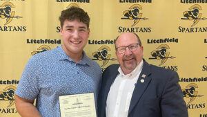Litchfield's James Fletcher Receives Outstanding Achievement Award