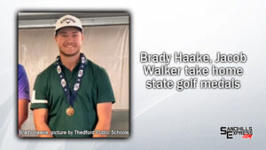 Brady Haake, Jacob Walker take home medals at Boys State Golf Tournament