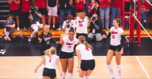 Husker Volleyball Delights Fans in Ord with Spring Exhibition Win Over South Dakota State