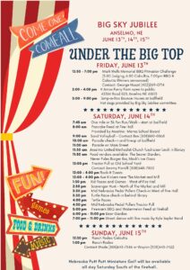 Anselmo's Big Sky Jubilee is set for the weekend, June 13-15