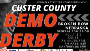 The Custer County Demo Derby will be on Saturday, June 21