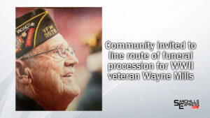 Final salute for WWII veteran Wayne Mills planned for Monday