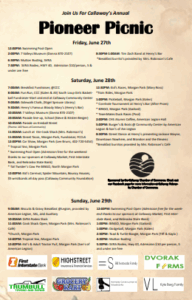 Celebrating 140 Years Callaway's Pioneer Picnic is this weekend