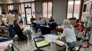 Senator Storer visits Broken Bow, recaps legislative session with constituents