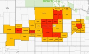 Area counties among those named as natural disaster areas