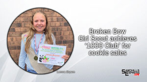 Broken Bow's Lenora Bryson joins Girl Scouts 1000 box club