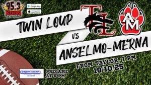 High School Football Area Preview 10/10 - Anselmo-Merna at Twin Loup on KBBN / Bow at Minden on KCNI