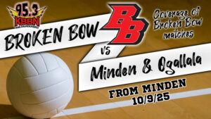 Local Sports Calendar 10/9 - Bow Volleyball at Minden Tri on KBBN