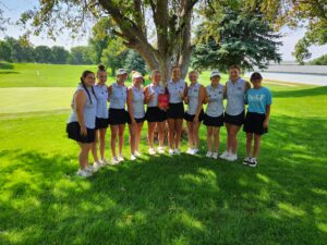 Broken Bow Girls Golf Claims Team Runner Up Finish at Home Invite