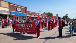 Broken Bow Band Marches at Cozad
