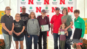 Haumont Family Receives Multi-Generation Family 4-H Award