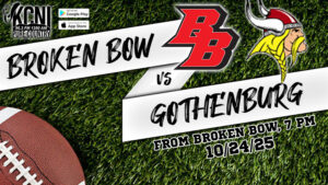 Final Week of Regular Season for 11 and 6 Man Football - A/L vs Stuart on KBBN / Broken Bow vs Gothenburg on KCNI