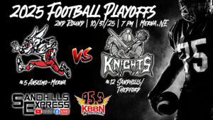 State Football Playoff Preview - AM vs S/T on KBBN and Video / Twin Loup vs Hitchcock County on KCNI