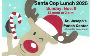 Soup and Sandwiches Supporting Gifts for Custer County Kids - 20th Santa Cop Lunch November 9