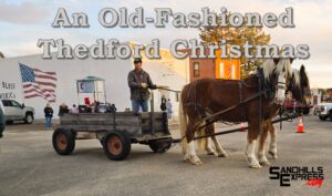 Thedford Celebrated Start of Christmas Season the Old Fashioned Way