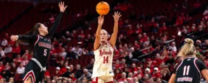 Nebraska Women's Basketball Cruise Past Omaha to Stay Unbeaten